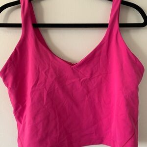 Lululemon Athletica Pink Tank Top
